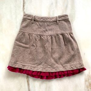 TALBOTS GIRLS 6 TWEED SKIRT EUC